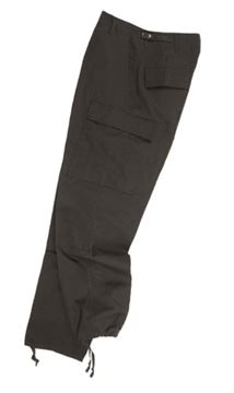 Picture of US BLACK R/S BDU FIELD PANTS